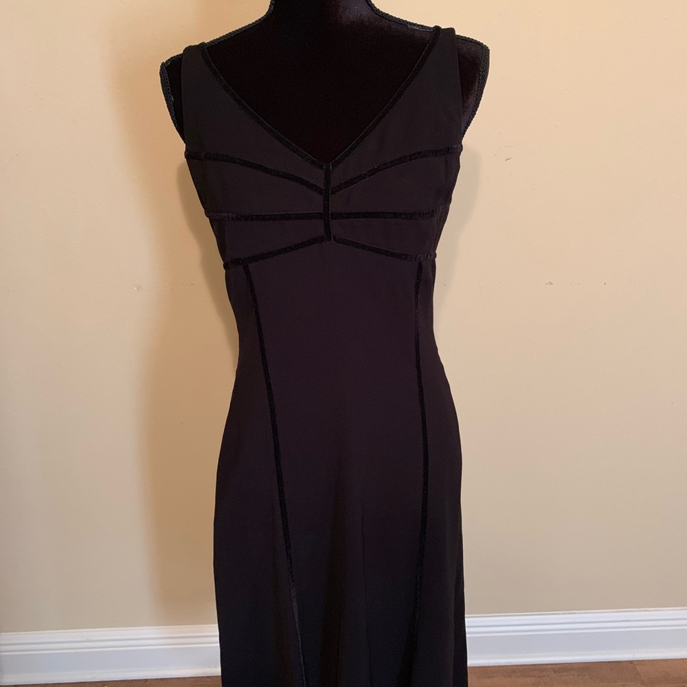 Black cocktail dress